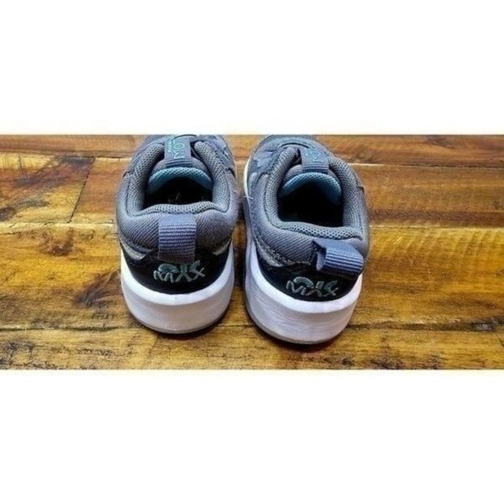 Nike Air Max Toddler Shoes‎ Gray Blue Lace Up Casual Sneakers Kids Size - Picture 4 of 4